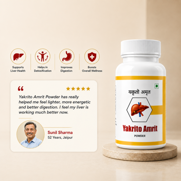 Ayurvedic Liver Detox Powder - Yakrito Amrit with Customer Review