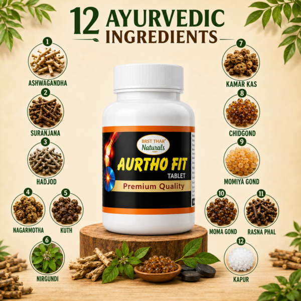 Aurtho Fit Ayurvedic Joint Pain Tablet
