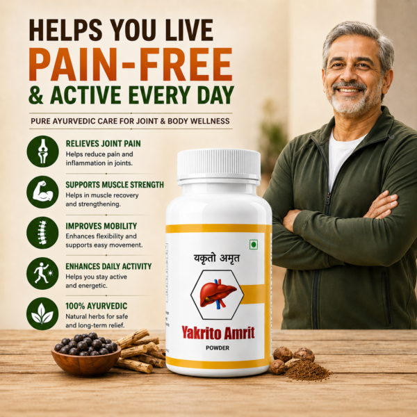Yakrito Amrit Ayurvedic Powder for Liver Health and Wellness